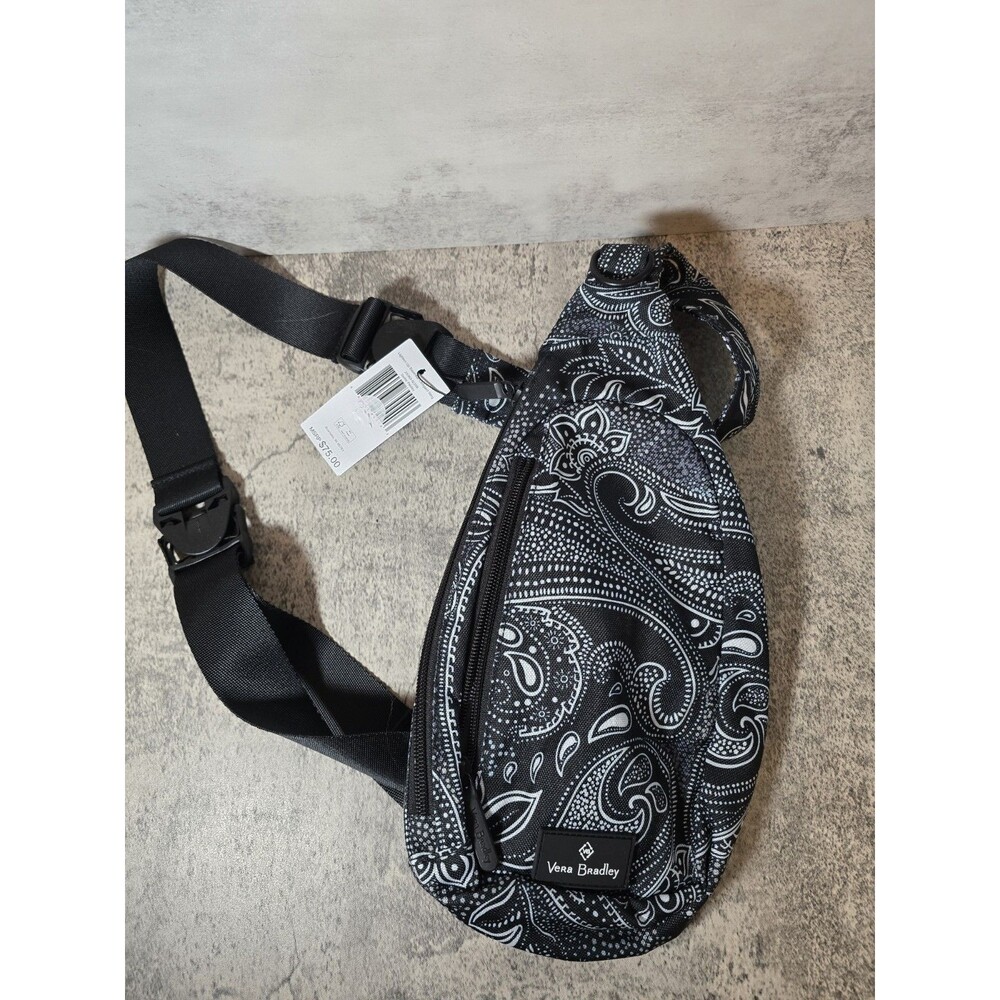 NWT—-Vera Bradley  Essential Compact Sling Back Pack Stellar Paisley MSRP $75